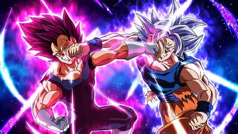 vegeta ultra ego vs goku ultra instinct.
